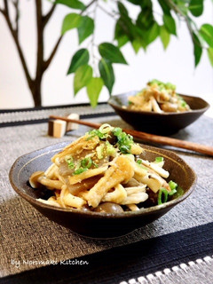 ヘルシー☆蒟蒻ときのこの田楽味噌和え-レシピのメイン写真