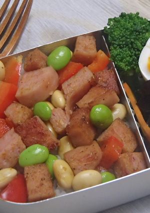 SPAM☆スパムのころころ弁当-レシピのメイン写真
