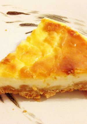 卵不要☆簡単しっとりベイクドチーズケーキ-レシピのメイン写真