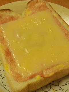 たらこ(明太子)チーズマヨトースト-レシピのメイン写真