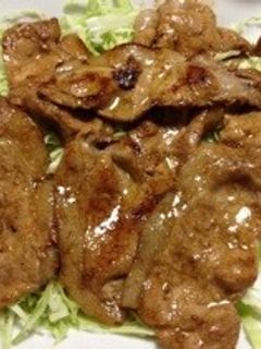 簡単おいしい豚肉のソース焼き-レシピのメイン写真