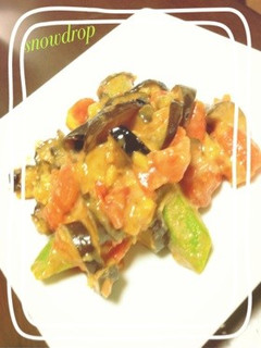 夏野菜♪オクラとナスとトマトのチーズ焼き-レシピのメイン写真
