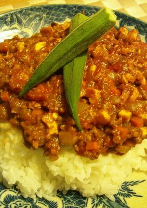 厚揚げで！ヘルシーキーマカレー-レシピのメイン写真