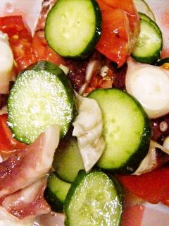 タコときゅうり、トマトの酢の物-レシピのメイン写真