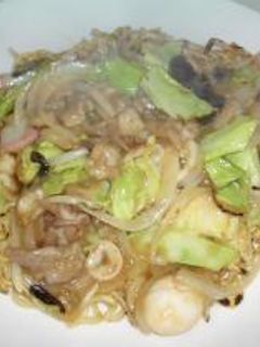 パスタ麺の皿うどん-レシピのメイン写真