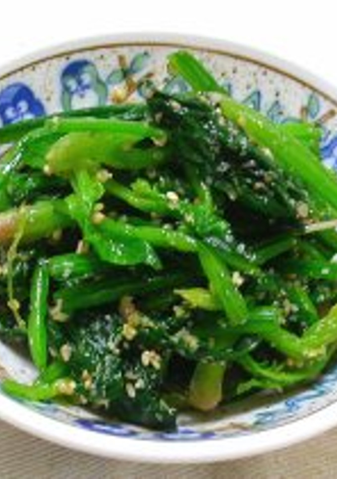 ほうれん草のごま和え-レシピのメイン写真
