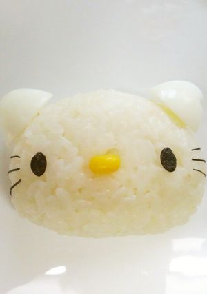 簡単キティおにぎり-レシピのメイン写真
