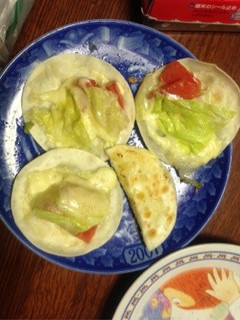 餃子の皮でパリパリビザ風♡簡単-レシピのメイン写真