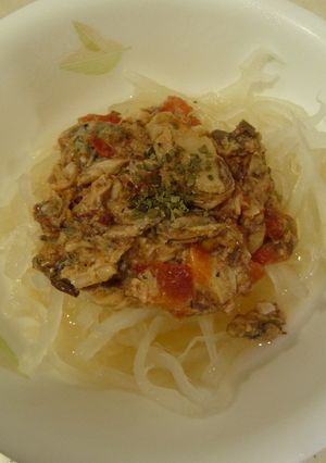 サバ缶で大根サラダ-レシピのメイン写真