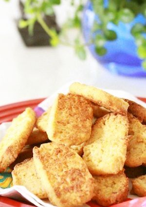 ボール＆スプーンひよこ豆ソフトクッキー-レシピのメイン写真