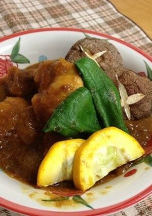おろし野菜の焼き椎茸カレー-レシピのメイン写真