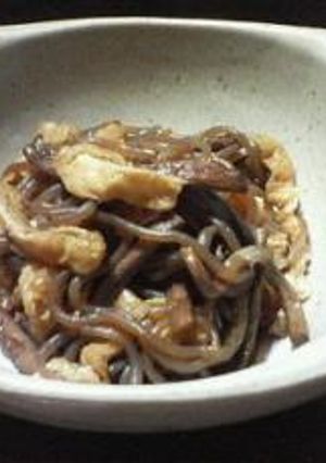 フライパンで簡単和食☆義兄直伝のぜんまいの炒め煮-レシピのメイン写真