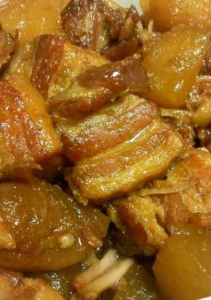 圧力鍋でとろとろ豚の角煮-レシピのメイン写真