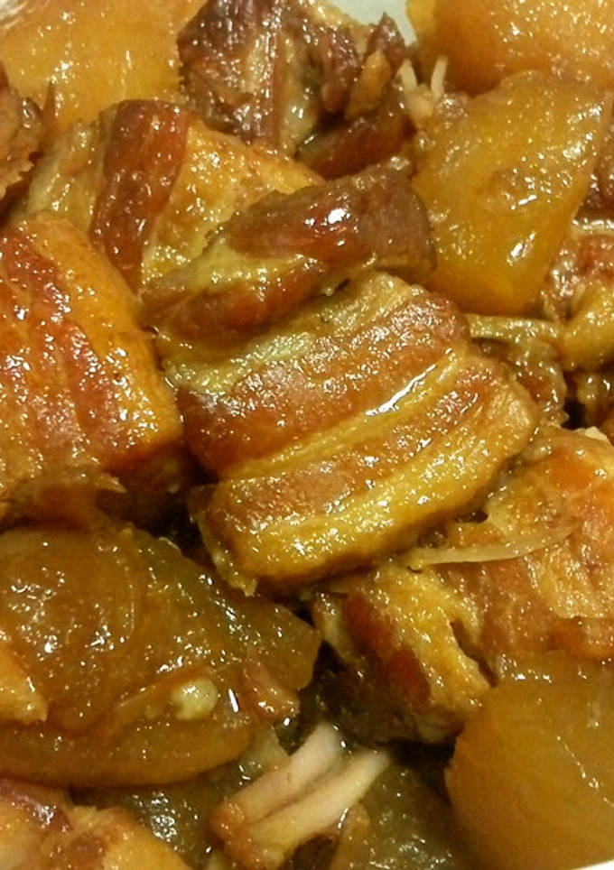 圧力鍋でとろとろ豚の角煮-レシピのメイン写真