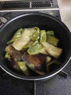 無手勝流・茄子とピーマンの煮浸し-レシピのメイン写真