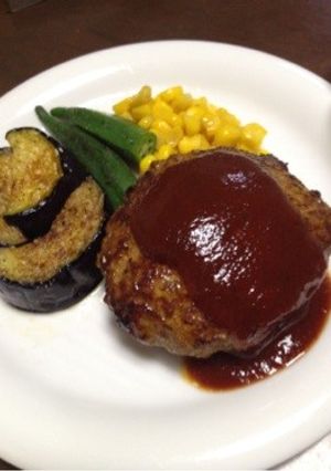 我が家のヘルシーハンバーグ〈洋風〉-レシピのメイン写真