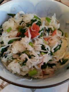 モロヘイヤご飯(寿司)-レシピのメイン写真