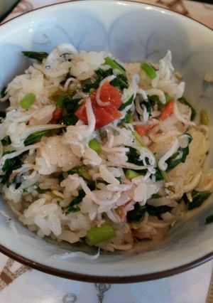 モロヘイヤご飯(寿司)-レシピのメイン写真