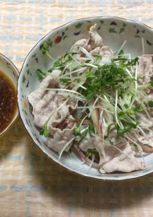 豚肉の冷しゃぶ-レシピのメイン写真