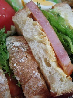 ハムステーキのサンド-レシピのメイン写真