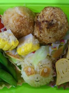 キャラ弁 リーフィア(ポケモン)-レシピのメイン写真