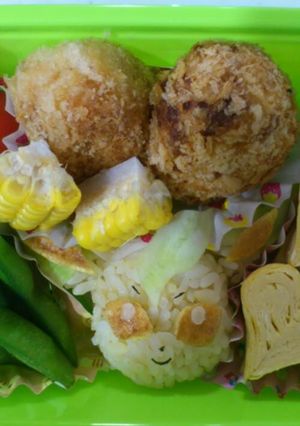 キャラ弁 リーフィア(ポケモン)-レシピのメイン写真