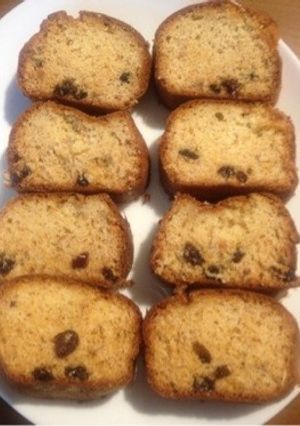 HMで簡単ハチミツレーズンナッツケーキ♪-レシピのメイン写真