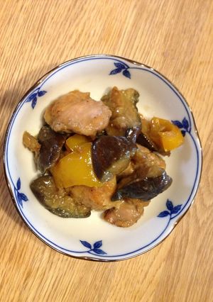 絶品☆鶏肉となすのニンニク醤油炒め-レシピのメイン写真