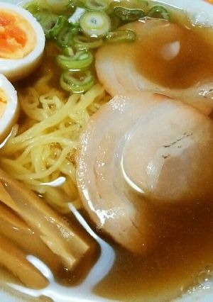 旦那レシピ☆鶏ガラで作る醤油ラーメン-レシピのメイン写真