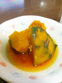 かんたん♪じたん♪かぼちゃの煮物-レシピのメイン写真