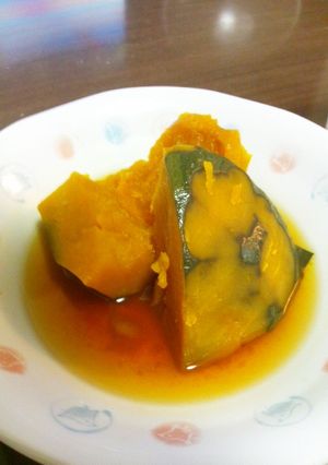 かんたん♪じたん♪かぼちゃの煮物-レシピのメイン写真