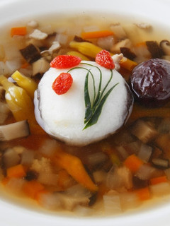 F冬菇山薬湯(乾椎茸と野菜の元気スープ)-レシピのメイン写真