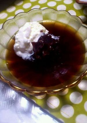 ドリップコーヒーで☆コーヒー寒天-レシピのメイン写真