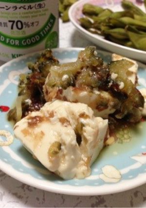 ゴーヤと豆腐の和え物！-レシピのメイン写真
