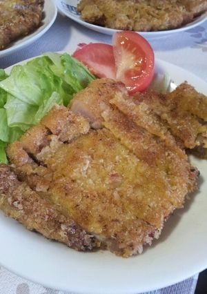 カレー味のトンカツ-レシピのメイン写真