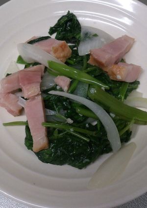 空芯菜の塩こうじ炒め-レシピのメイン写真