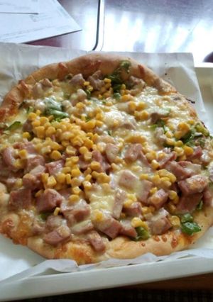 昼下がりのピザ-レシピのメイン写真