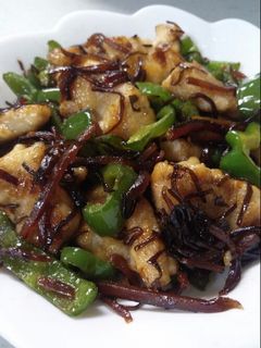 鶏むね肉とピーマンの塩昆布炒め-レシピのメイン写真