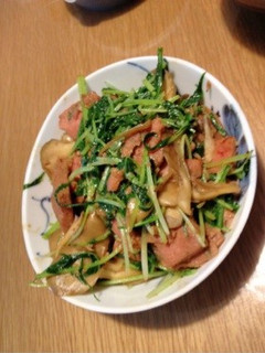 スパムと野菜の味噌炒め-レシピのメイン写真