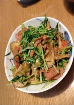 スパムと野菜の味噌炒め-レシピのメイン写真