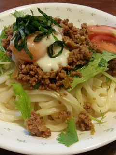 ピリ辛肉みそうどん-レシピのメイン写真