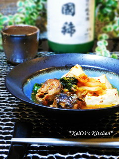 さんま缶と豆腐のキムチ煮-レシピのメイン写真