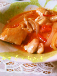 鳥もも肉、胸肉の簡単!トマト煮-レシピのメイン写真