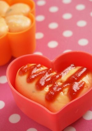 お弁当のかわいいおかず♪ぷっくり卵茶巾-レシピのメイン写真