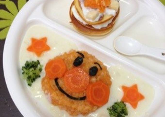 アンパンマン カレーシチュー皿