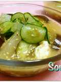 ✿夏におすすめ冬瓜と茄子の冷や汁✿