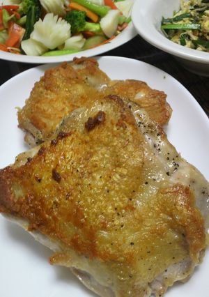皮パリッ☆のカンタングリルチキン-レシピのメイン写真