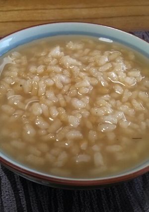 冷たいサラサラ茶粥-レシピのメイン写真