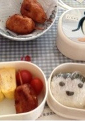 手作りアメリカンドック入りお弁当-レシピのメイン写真