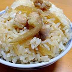 รูปของ ＊鶏ごぼうご飯